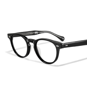 april-ang轻奢复古眼镜全框反素颜，板材茶色男女，可配度数近视镜架