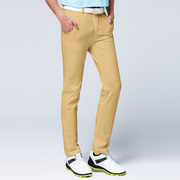 春夏季 高尔夫服装 男w士长裤 运动球裤舒适高弹性速干薄款裤