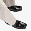 IFXRN商务新潮鞋时尚圆头流行百搭法式德比鞋英伦绅士鞋单鞋