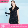风迪品牌夏季女韩版常规打底衫上衣时尚气质雪纺衫修身显瘦72393