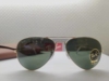 RayBan雷朋太阳镜飞行员款男女开车墨镜0RB3025深色玻璃片配近视