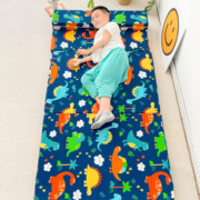 卡通儿童可折叠床垫小学生午睡地垫打地铺睡垫便携午休神器懒人床