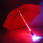 星球大战发光雨伞led光，伞学生照明伞个性时尚，伞手电筒舞台表演