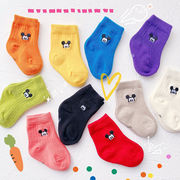 米奇老鼠婴儿袜子可爱儿童袜子男女卡通无骨女童袜子中小童中筒袜