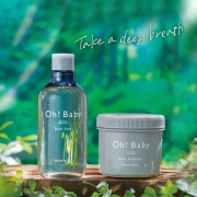 HOUSE OF ROSE玫瑰屋 Oh! Baby限定白炭沐浴液300ml磨砂膏350g