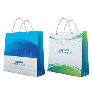 品手提袋定制logo广告，袋子纸袋印刷包装袋订做袋展会服装
