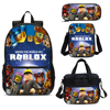 Roblox游戏主题学生书包男生女生儿童学校双肩包单肩斜挎包午餐包