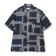 BEAMS 夏威夷衬衫腰果花名族风短袖日系美式复古宽松沙滩风男女款