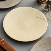 复古陶瓷装菜盘子西餐牛排意面盘，商用餐厅创意，甜品摆盘仪式感餐具