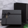 黑色礼物盒空盒创意盒子生日包装盒高档礼盒衬衫衣服定制logo
