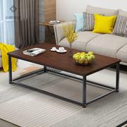 小户型客厅简约时尚租房桌子沙发中间茶几，简易铁架组装茶台铁艺