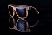 意大利Glasses㊣ 手作棕色烟熏偏光镜片橄榄木制镜框太阳眼镜