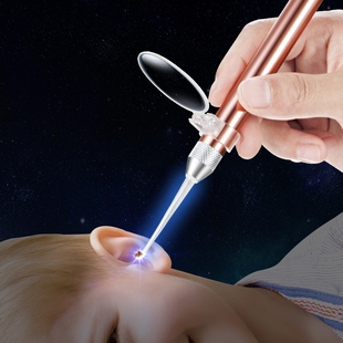 掏耳神器挖耳勺发光带灯软头宝宝，耳屎儿童专用挖耳朵安全镊子可视