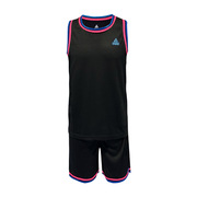 可印号匹克男装peak比赛短套装透气针织篮球服，专业篮球服tf79001