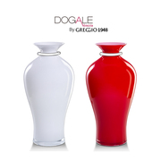意大利Dogale Venezia进口玻璃花瓶欧式奢华摆件客厅插花瓶高级感