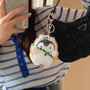 日系可爱柴犬企鹅书包挂件钥匙扣女创意可爱毛绒公仔玩偶背包挂饰