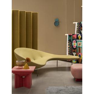 北欧设计师豌豆造型沙发玻璃钢弧形毛豆沙发异形现代时尚艺术躺椅