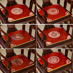 中式红木沙发垫坐垫实木，家具木凳子茶桌，椅垫茶椅座垫椅子垫子防滑