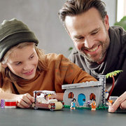 ideas创意系列摩登原始人房子别墅兼容乐高拼装积木玩具礼物21316