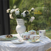 安娜16点骨瓷英式下午茶欧式咖啡杯小奢华英式茶具套装陶瓷红茶