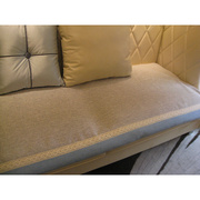 高档高档灰色沙发垫夏季清凉加厚布艺 时尚棉麻沙发套 沙发巾 包