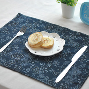 日式棉麻布餐垫隔热垫茶道，料理配饰民族，风中式禅意餐桌茶席背景布