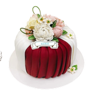 韩式裱花高颜值生日蛋糕送配女神，福裱花网红蛋糕，成都蛋糕配送