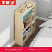 床头柜迷你小型15cm超薄柜子，窄款24厘米，宽夹缝收纳柜15公分置物架