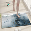 马卡龙色软硅藻泥强吸水垫速干脚垫浴室门口防滑垫厕所卫生间地垫