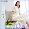 meetlady设计感半身裙套装女2024夏衬衫(夏衬衫，)半身裙今年流行两件套
