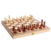 木质拼格可折叠国际象棋，实木中号休闲桌游娱乐玩具0.55rb61