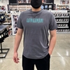 CK Calvin Klein 男士夏季新款水洗做旧LOGO印花纯棉圆领短袖T恤