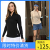 高尔夫冰丝女装衣服长袖t恤夏高领防晒衫网球服golf打底大码jofit