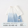 戴维贝拉夏装男童t恤小童洋气短袖上衣，2023儿童纯棉衣服童装