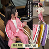陈大猪女童套装春2023网红炸街粉色运动服儿童宝宝卫衣三件套