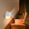 楼梯地脚感应灯人体自动智能光控踏步免布线电池过道入户门小夜灯