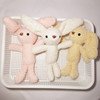 仿真动物毛绒玩具公仔布艺娃娃玩偶白色兔子装饰生日小礼物