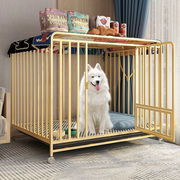 狗笼子大型犬中型室内宠物笼子专用围栏边牧狗窝拉布拉多金毛狗笼