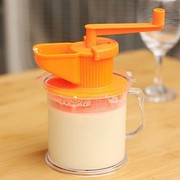 手家用摇水果榨汁机便携式小型手工挤压器手动炸果汁手磨豆浆机