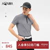HONMA运动高尔夫服饰男子短袖Polo衫时尚拼接撞色翻领T恤