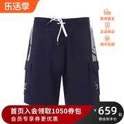 阿玛尼EA7秋冬 男士双7标识工装风运动休闲短裤3RPS55 PJLIZ