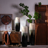 景德镇陶瓷落地花瓶大号中式客厅现代简约欧式插花迎客松套装摆件
