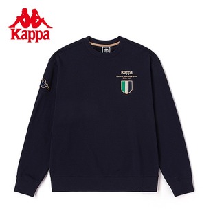 Kappa卡帕复古运动套头衫2023男卫衣索罗娜休闲圆领长袖K0D72WT01