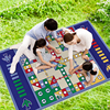 大飞行棋大富翁地毯，多合一游戏棋类，大全成人儿童棋盘益智玩具男孩