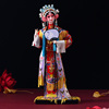 中国风特色工艺品绢人北京剧人偶娃娃送老外出国礼物摆件