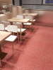 红黄绿蓝色水磨石地砖600x1200网红餐饮店商业空间瓷砖防滑仿古砖