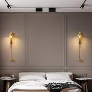 定制ouio轻奢床头壁灯，现代简约卧室房间，客厅电视背景墙壁灯创意