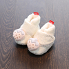 冬季婴儿保暖鞋子加厚0一1岁加绒宝宝高帮棉鞋婴儿雪地靴软底学步