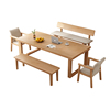 新北欧实木长条凳客厅餐桌凳现代简约长板凳长椅双人床尾换鞋凳销