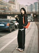 高级感炸街运动服套装女春秋学生韩版宽松显瘦时尚洋气休闲两件套